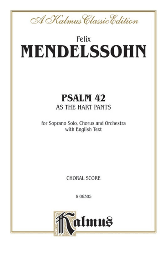 Psalm 42 Vocal Sc