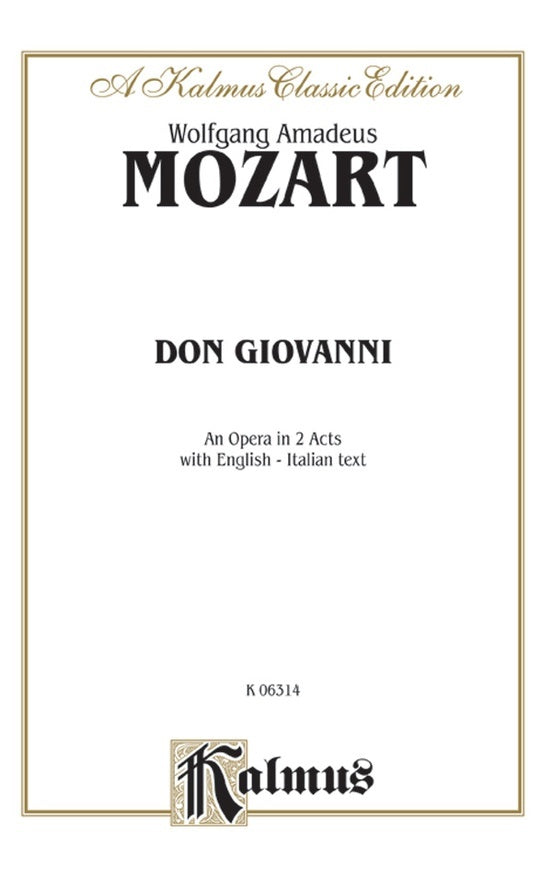 Don Giovanni Vocal Sc