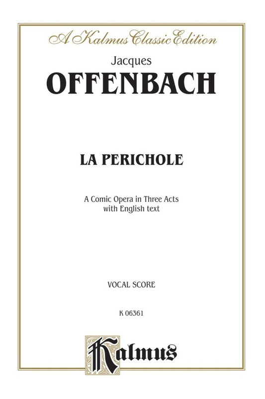 La Perichole Vocal Sc