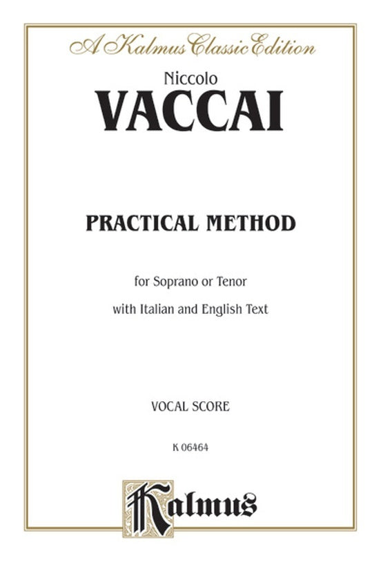 Practical Vocal Method For Soprano Or Tenor (High)