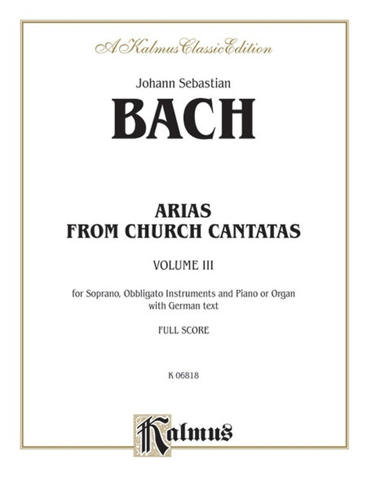 Soprano Arias Book 3 - Vocal Sheet Music