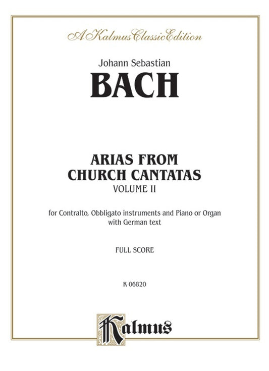 Contralto Arias Book 2