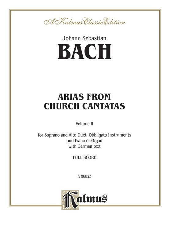 Soprano and Alto Arias Book 2 Vocal Sheet Music