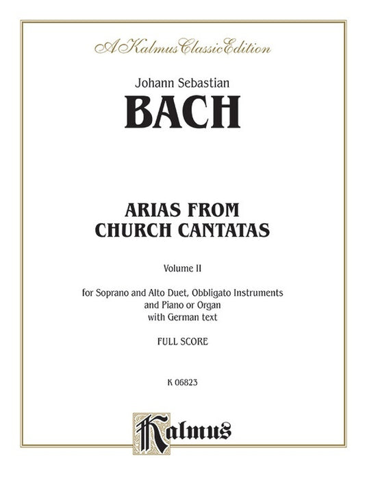 Soprano and Alto Arias Book 2 Vocal Sheet Music