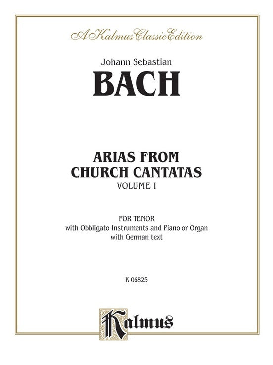 Tenor Arias Book 1 - Vocal Sheet Music