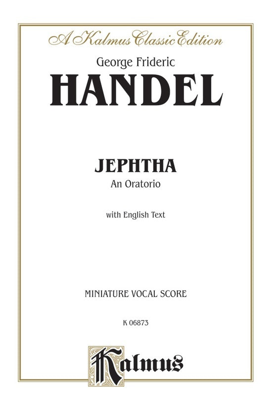 Jephtha Vocal Sc