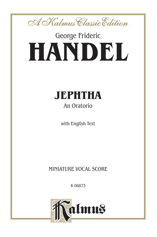 Jephtha Vocal Sc