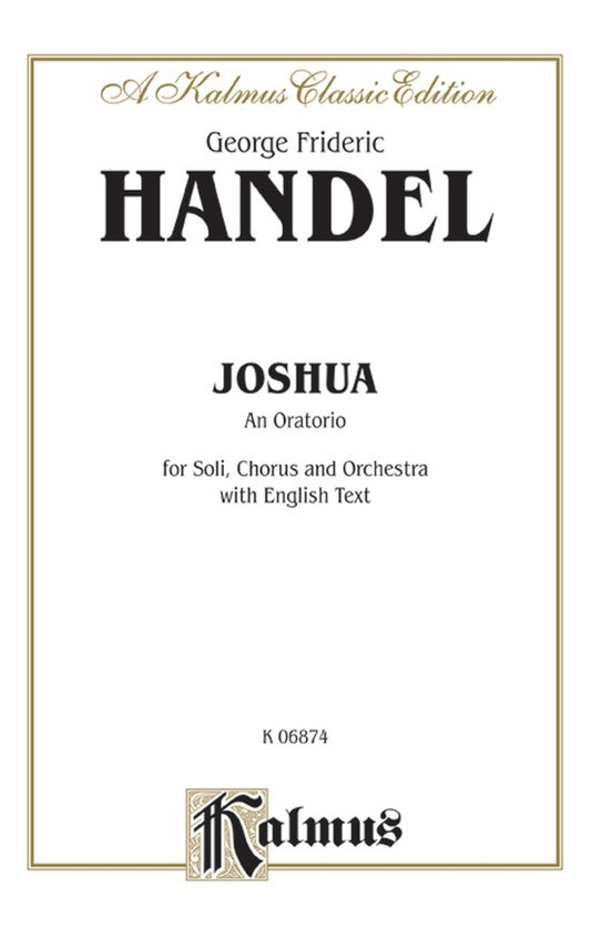 Joshua Vocal Score