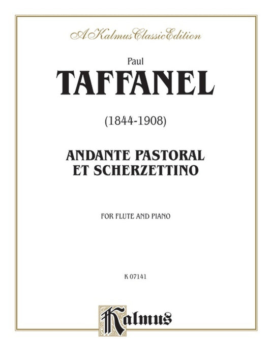 Andante Pastoral and Scherzettino for Flute and Piano