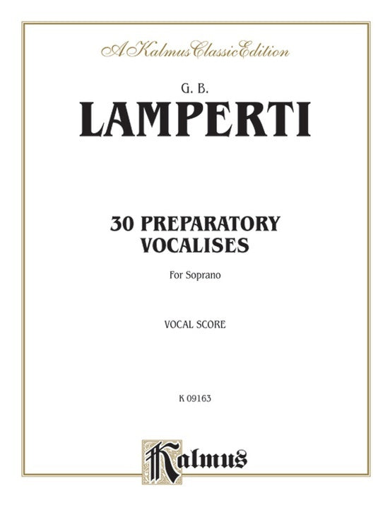 30 Prep Vocal Sheet Music for Soprano