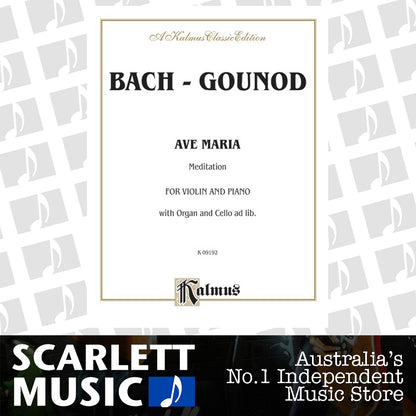 Ave Maria Violin Sheet Music — view 2