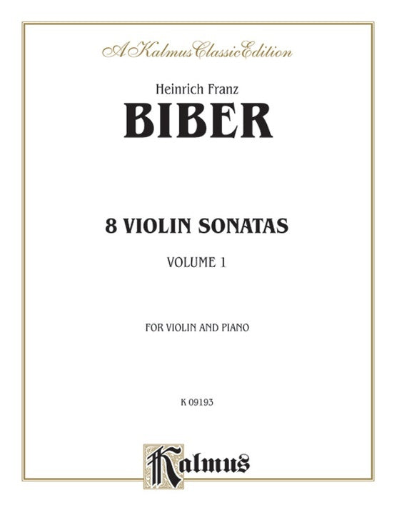 Sonatas for Violin and Piano, Op. 8