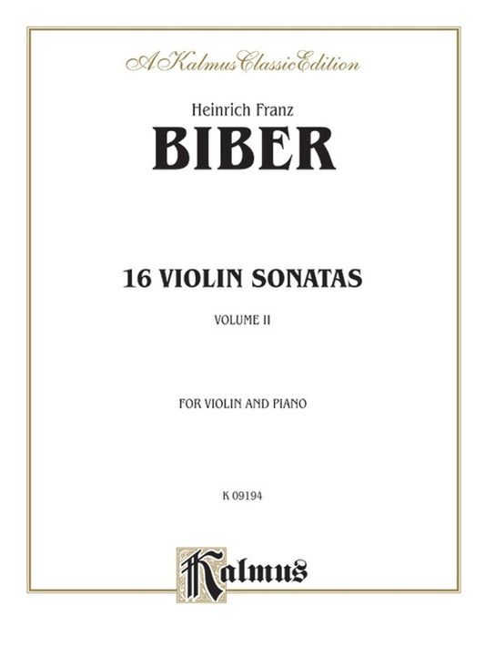 Sonatas for Violin and Piano 16