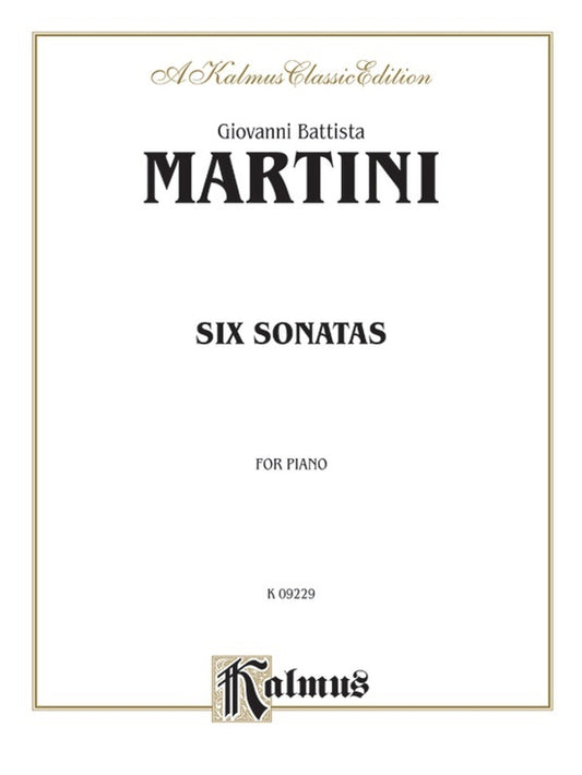 6 Sonatas for Piano Sheet Music