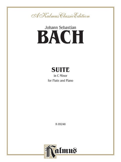 Suite in C Minor for Flute and Piano Sheet Music