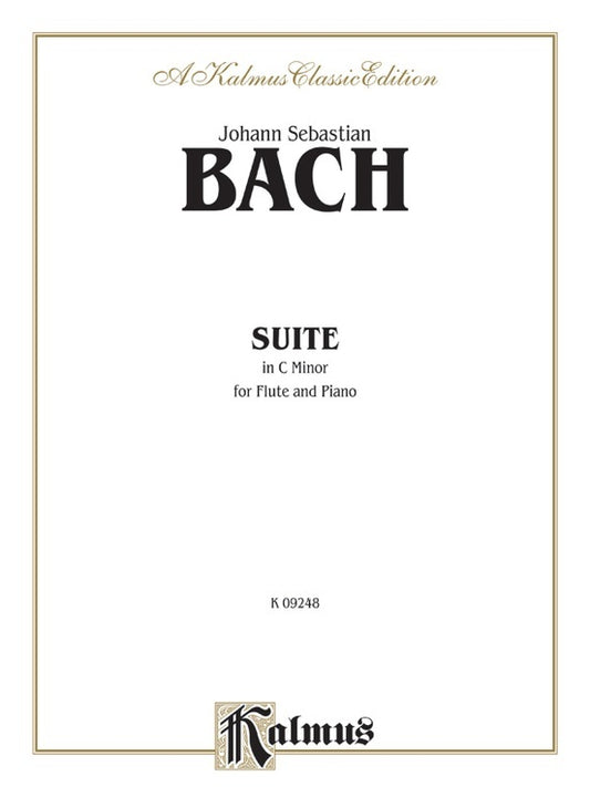Suite in C Minor for Flute and Piano Sheet Music