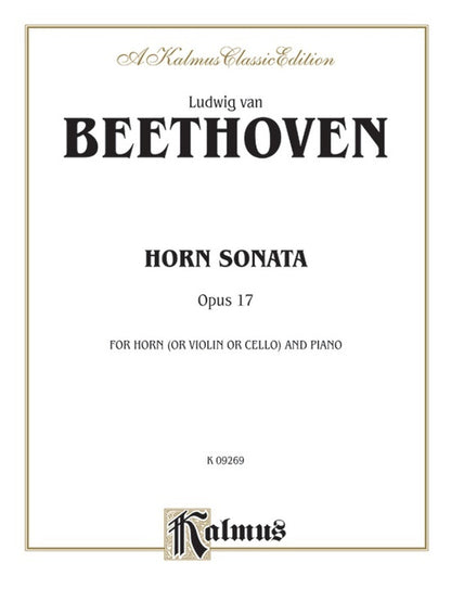 Horn Sonata Op 17 Hn