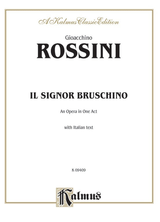 Il Signor Bruschino Vocal Sc
