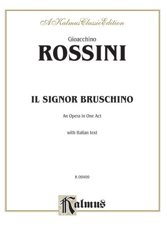 Il Signor Bruschino Vocal Sc