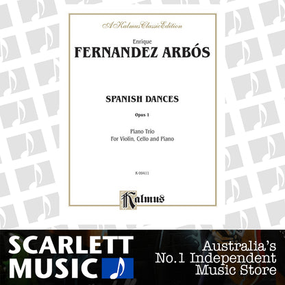 Spanish Dances for Piano Trio - Chamber Sheet Music — view 2