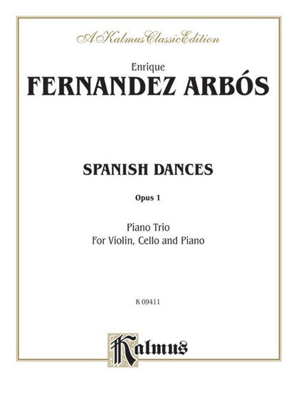 Spanish Dances for Piano Trio - Chamber Sheet Music
