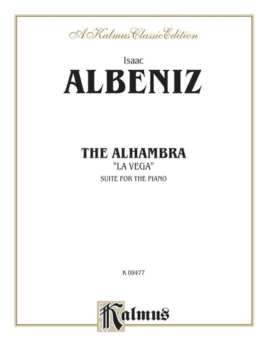 Alhambra Piano Sheet Music