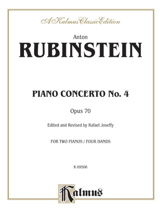 Piano Concerto No 4 2P4H