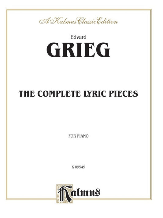 Complete Lyric Pieces Ps