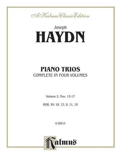 Piano Trios Book 3 Nos 13 To 17 Violin Vc Piano