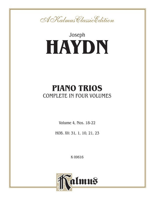 Haydn Trios Book 4 Piano Trio