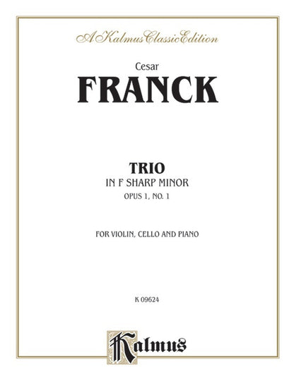 Trio in F Minor Op. 1 No. 1 - Chamber Sheet Music