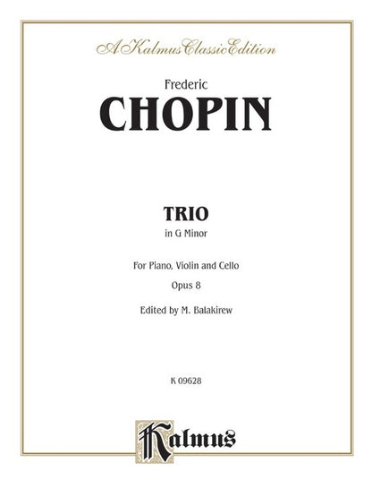 Piano Trio In G Min Op 8