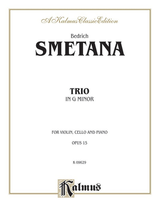 Trio in G Minor Op. 15 for Violin, Cello, and Piano