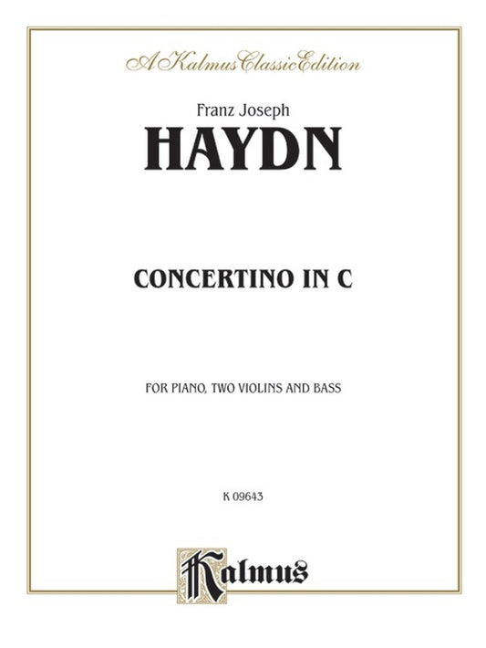 Concertino C Piano Quartet