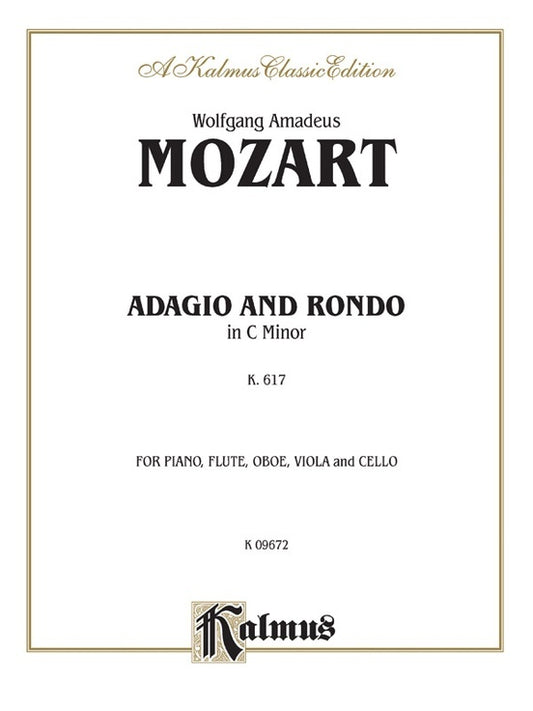Adagio and Rondo K617 Piano Sheet Music