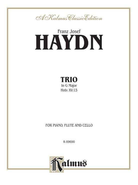 Trio for Flute, Cello, and Piano Sheet Music