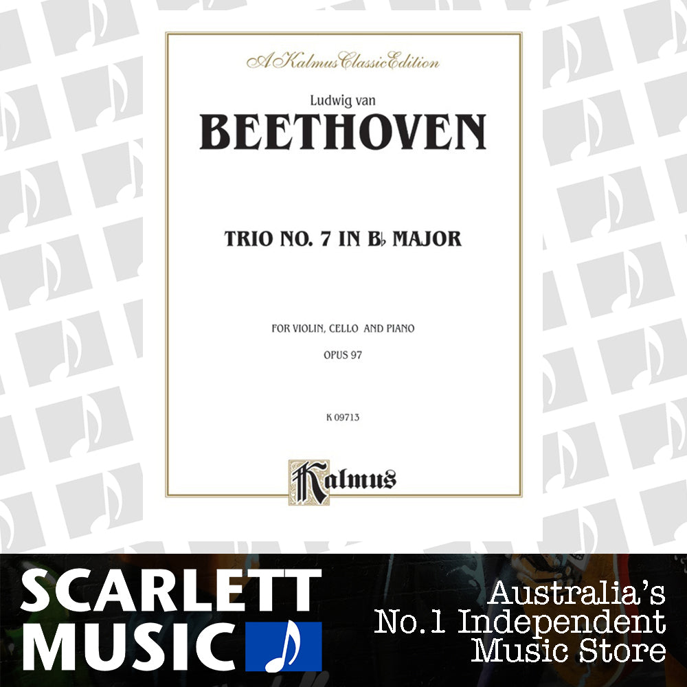 Piano Trio No 7 Op 97 — view 2