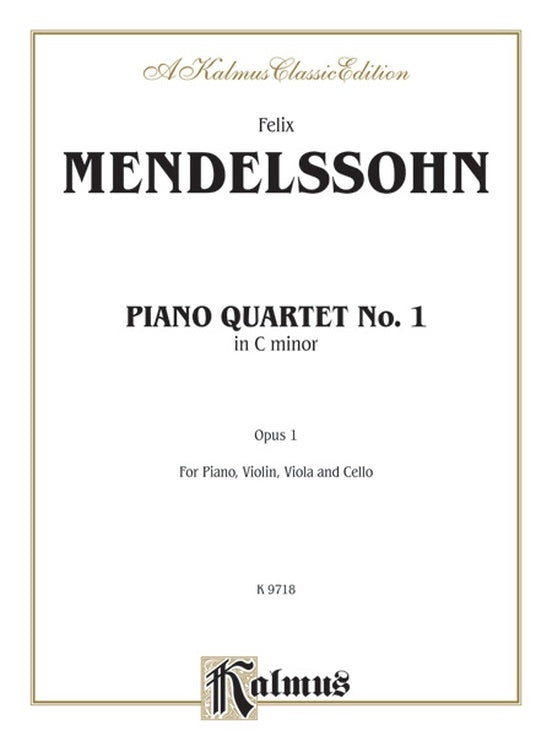 Piano Quartets Op 1