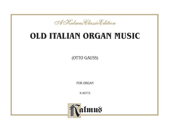 Old Italian Organ Music
