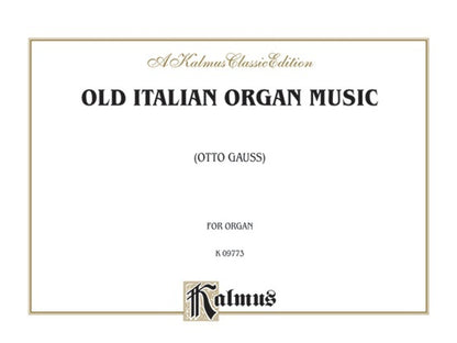 Old Italian Organ Music
