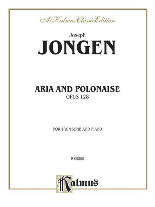Jongen Aria Et Polonaise  Trombo