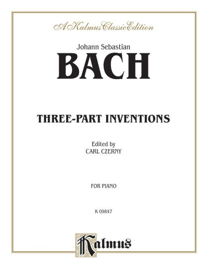 Three Part Inventions Piano Sheet Music