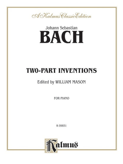 Inventions 2 Part Piano