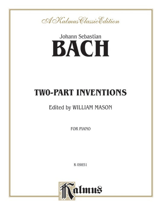 Inventions 2 Part Piano