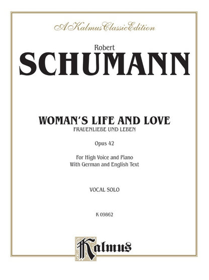 Womans Life and Love Op 42 High VCE Cello Sheet Music