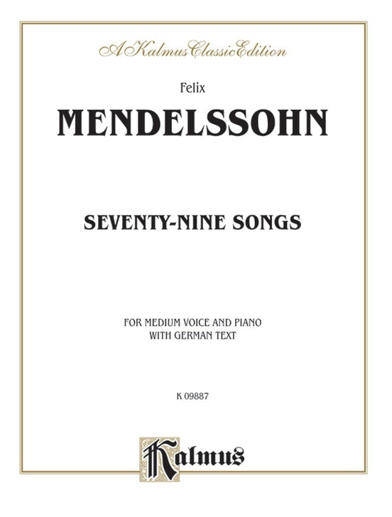 79 Songs Medium VCE Solo Vocal Sheet Music