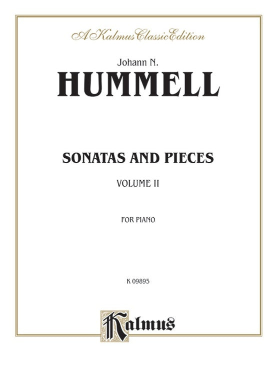 Sonatas and Pieces Book 2 Piano Sheet Music