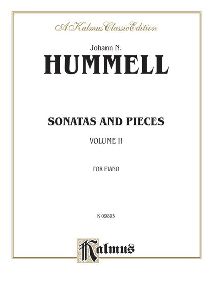 Sonatas and Pieces Book 2 Piano Sheet Music