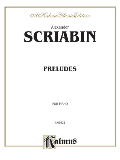 24 Preludes Piano Sheet Music