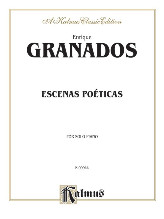 Escenas Poeticas For Solo Piano